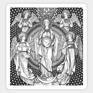 Mary, the Immaculate Conception Sticker